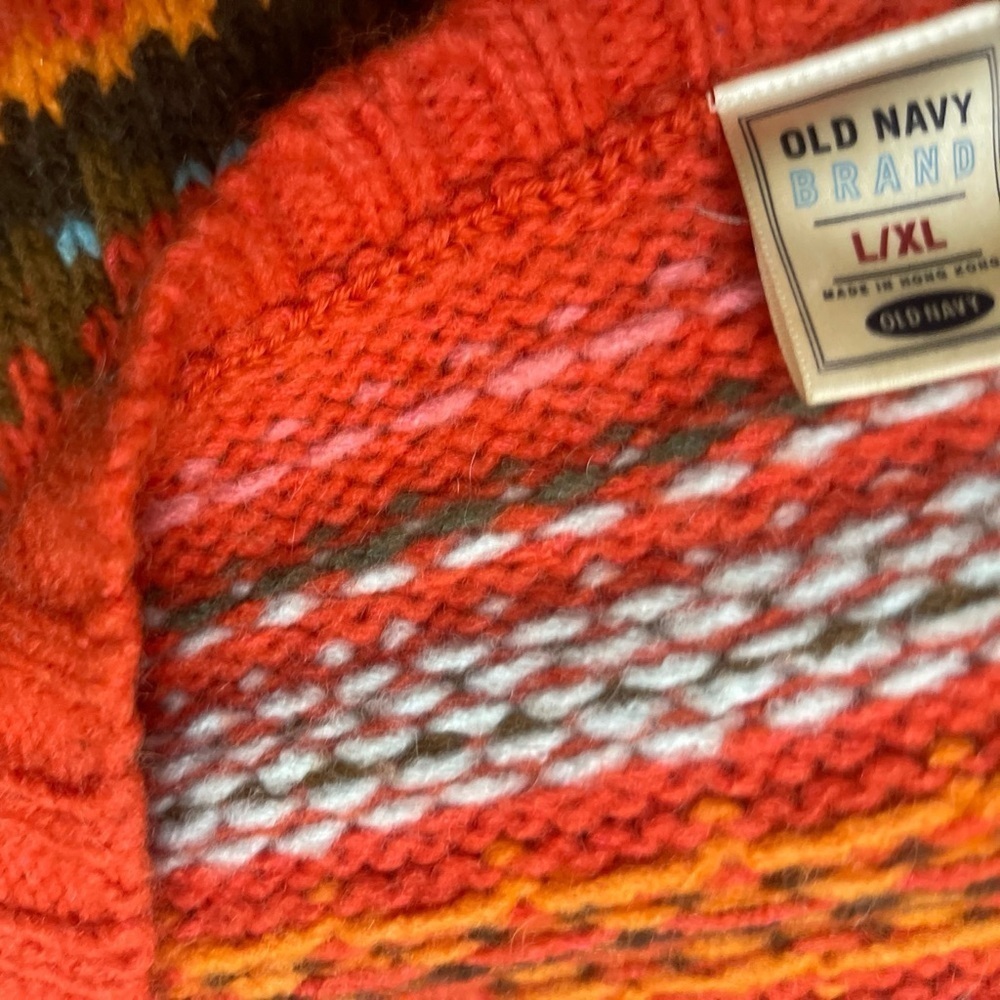 Vintage Old Navy Western Wool Blend Boho Chic Mini Skirt Fall Fairy - Picture 5 of 5